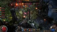 If you're standing in the green, you deal less damage; simple as that (Image via GGG)